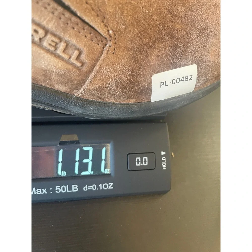 Merrell Mens Jungle Moc Suede Slip On Hiking Casual Comfort Shoes Brown‎ Size 12